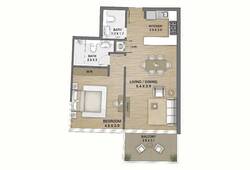 1 bedroom apartment
